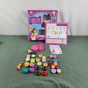 DISNEY 2013 Princess Enchanted Cupcake Party Game Belle Rapunzel Complete